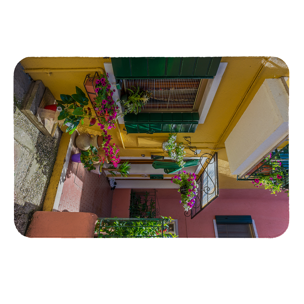 پادری طرح منظره کد 145سایز 60x40 سانتی متر